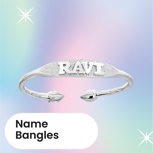 Bangles sales name design