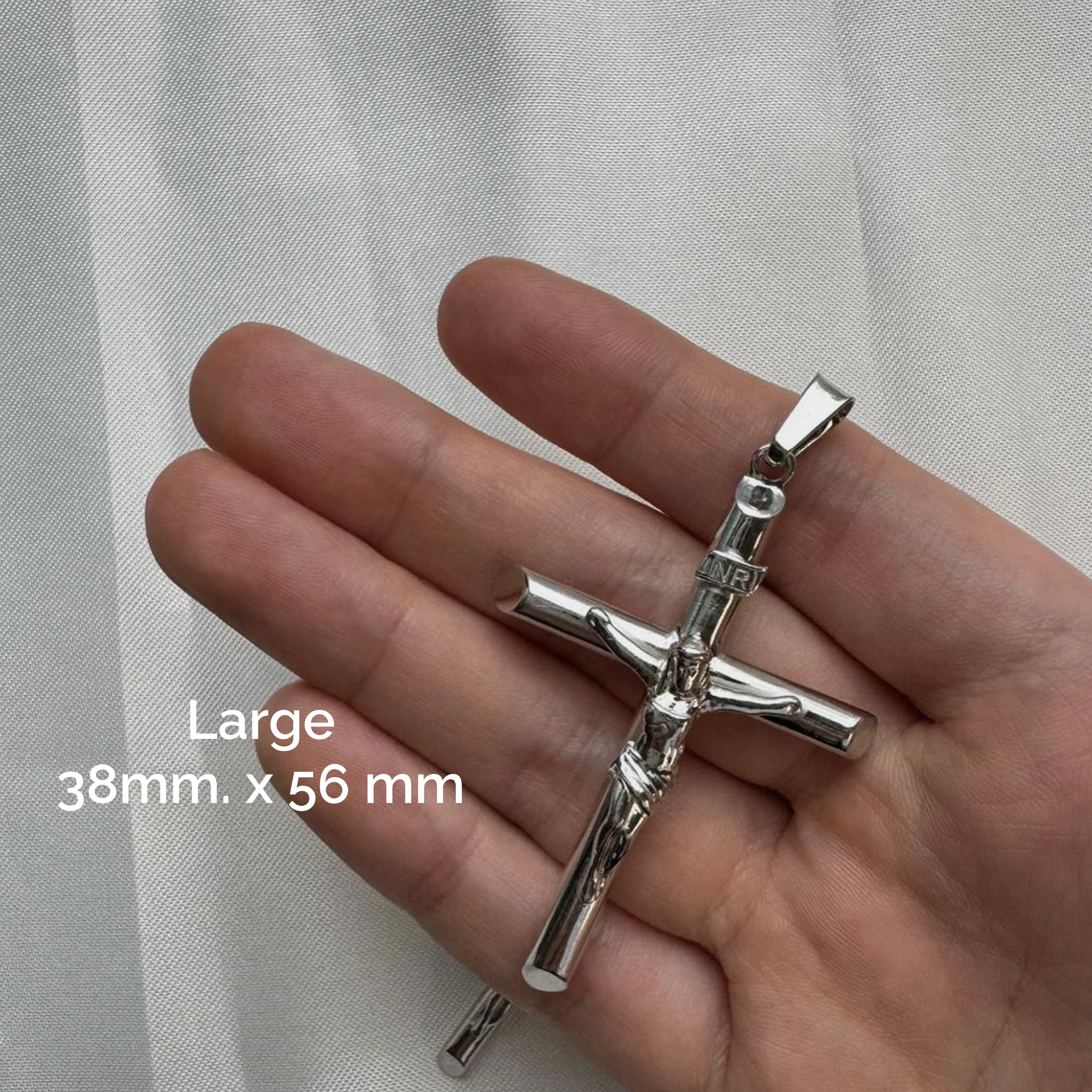 Men's Crucifix Cross Necklace | Lord's Guidance