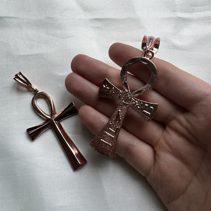 Better Jewelry, Copper Large Ankh Hieroglyphic Pendant