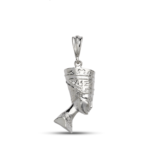 Better Jewelry .925 Sterling Silver Queen Nefertiti Pendant (MADE IN USA)