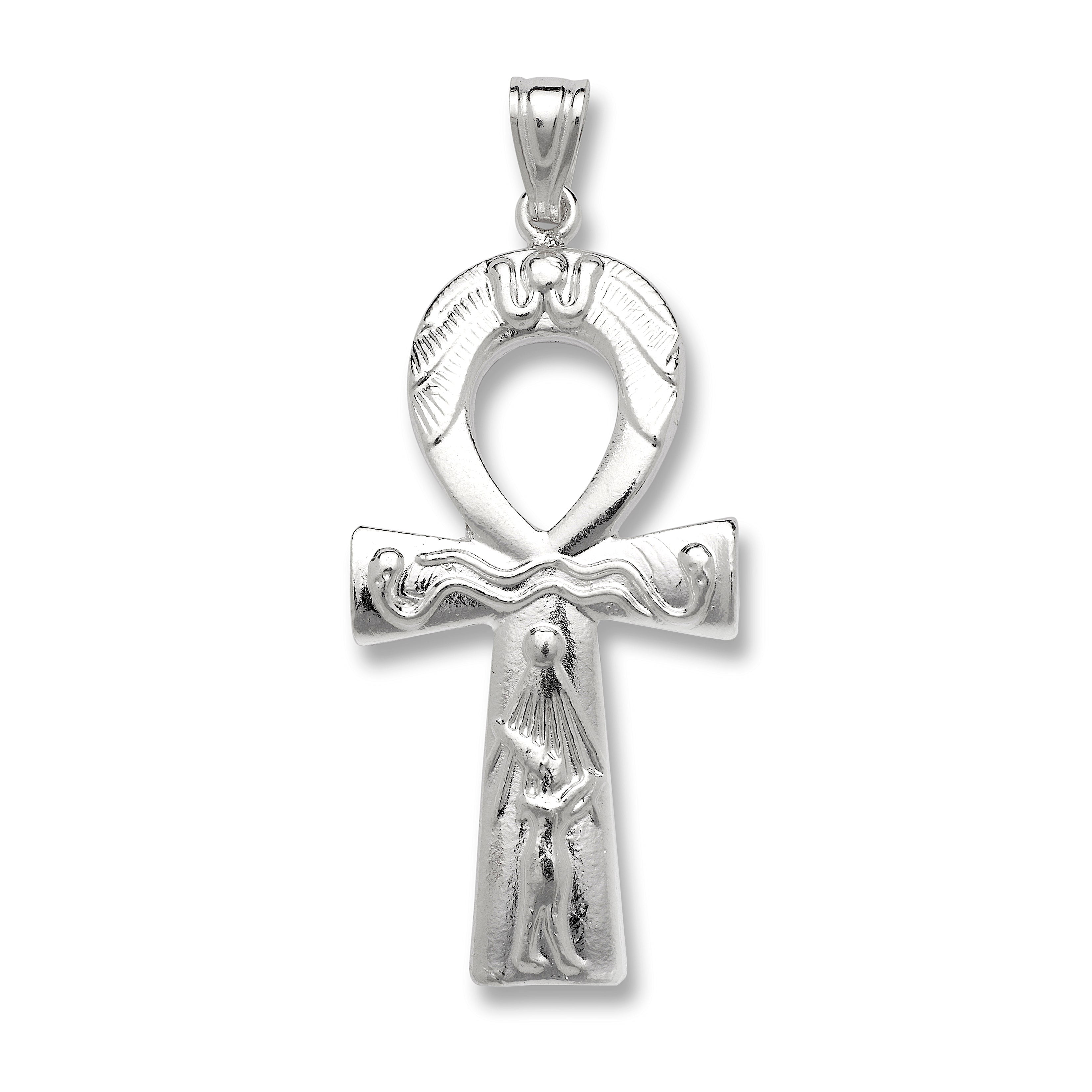 Sterling popular Silver Ankh Pendant