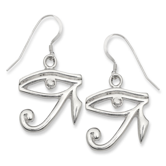 Eye of Ra 925 Sterling Silver Earrings