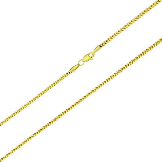 Better Jewelry 10K Gold 2mm Franco Chain – Betterjewelry