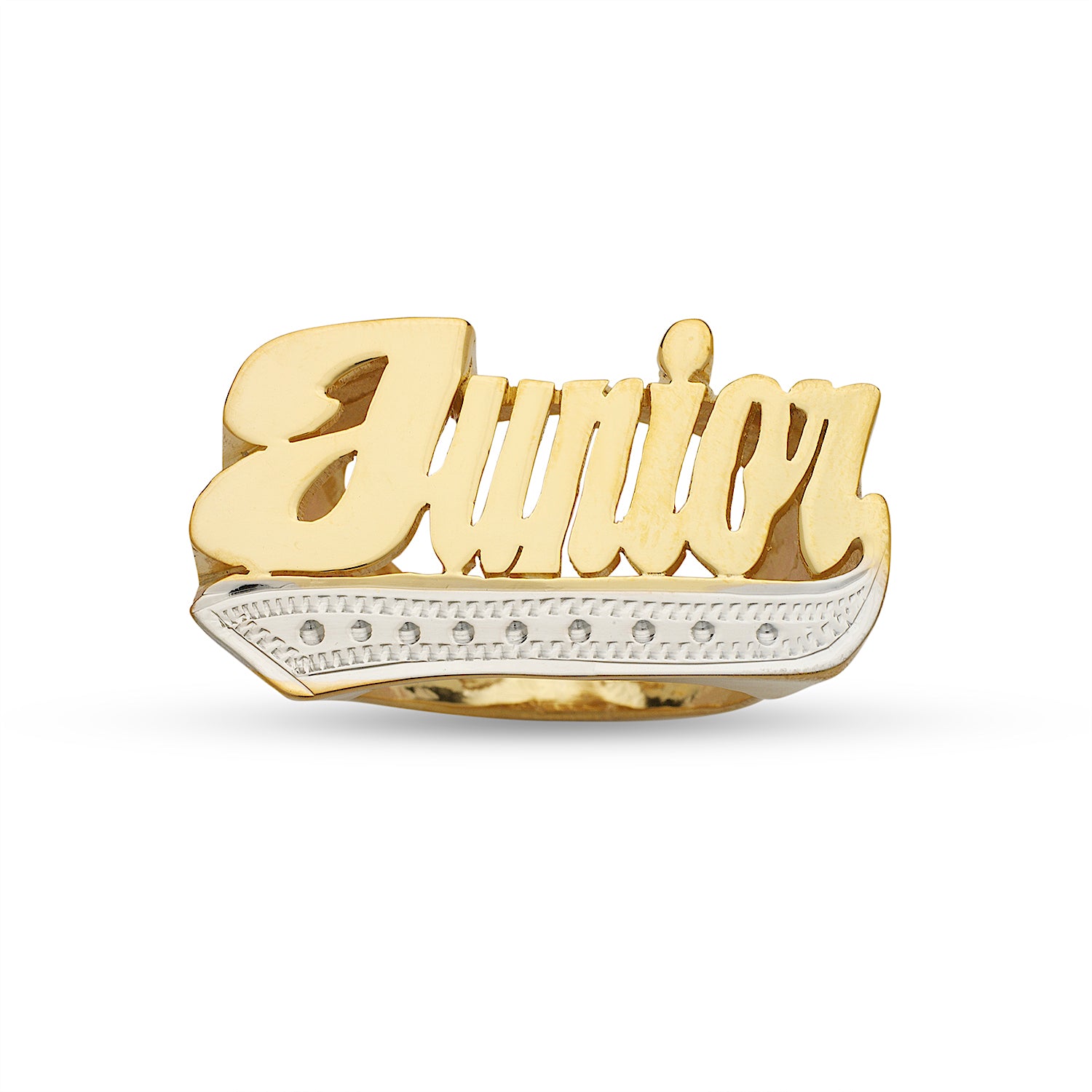 Better Jewelry Script 14K Gold Name Ring – Betterjewelry